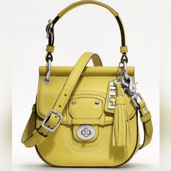 Coach Handbags - 💛Coach Legacy Mini Wilis Bag with Charms and Matching Card Holder, NOT OUTLET💛